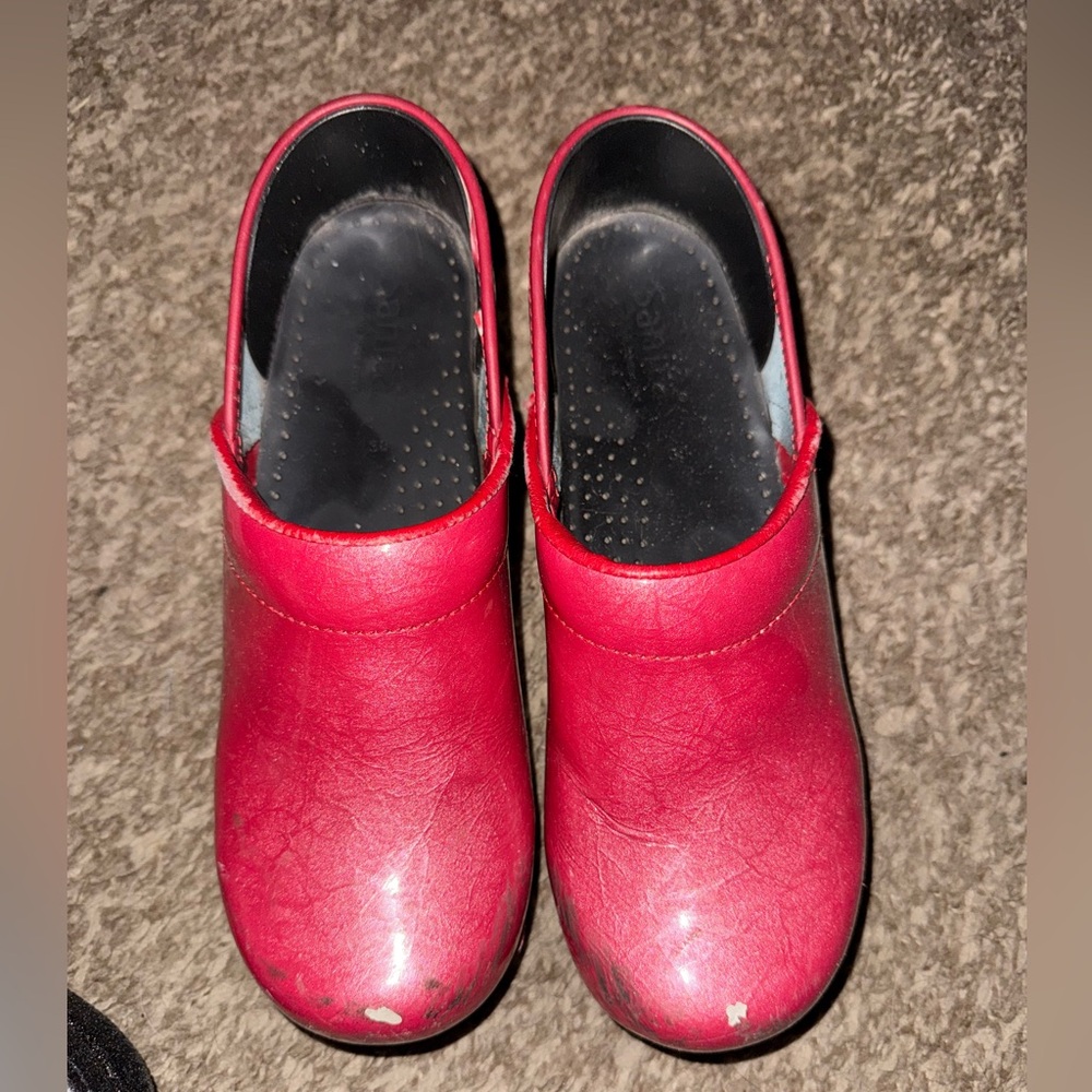 Pink Sanita Clog size 38